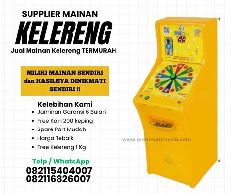 Distributor Permainan Mesin Kelereng Murah Bergaransi Ciamis